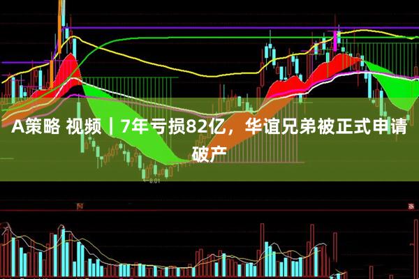 A策略 视频｜7年亏损82亿，华谊兄弟被正式申请破产
